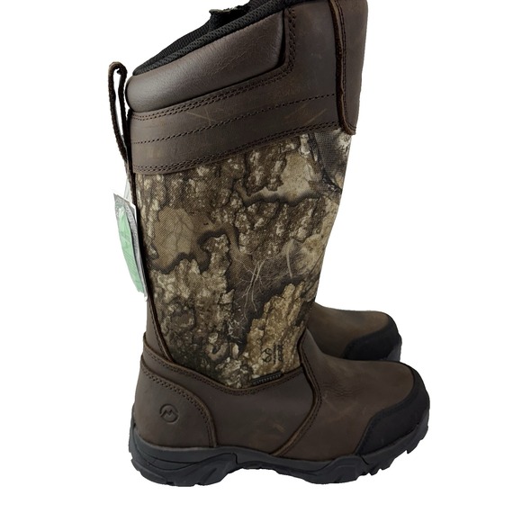 Magellan Outdoors Kids Snake Shield Armor 3.0 Boots Youth Size 3 Camo Hunting - Picture 1 of 7